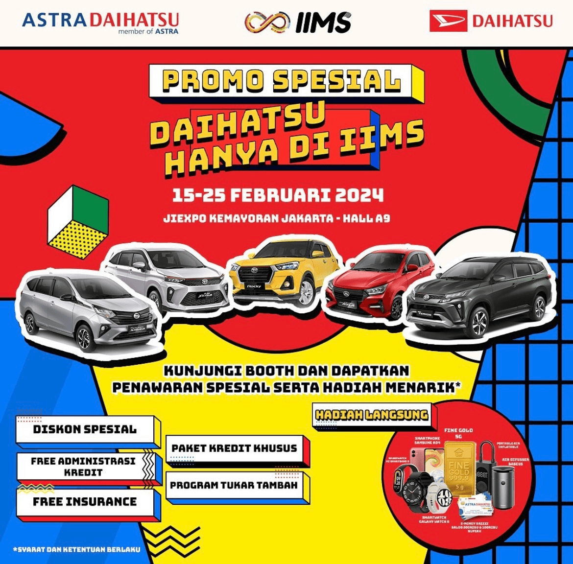 PROMO SPECIAL DAIHATSU DI IIMS 2024