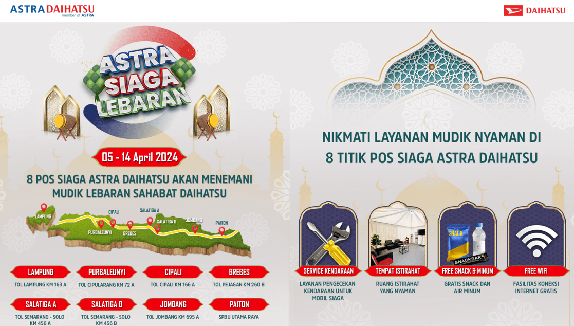 KABAR BAHAGIA!!! ASTRA SIAGA LEBARAN LOH SAHABAT!