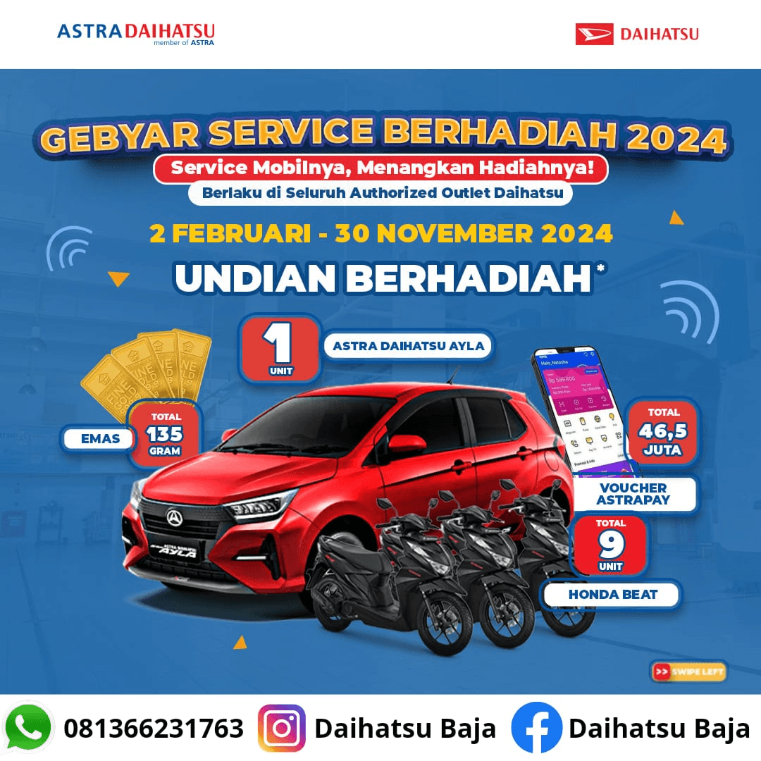 GEBYAR SERVICE BERHADIAH 2024
